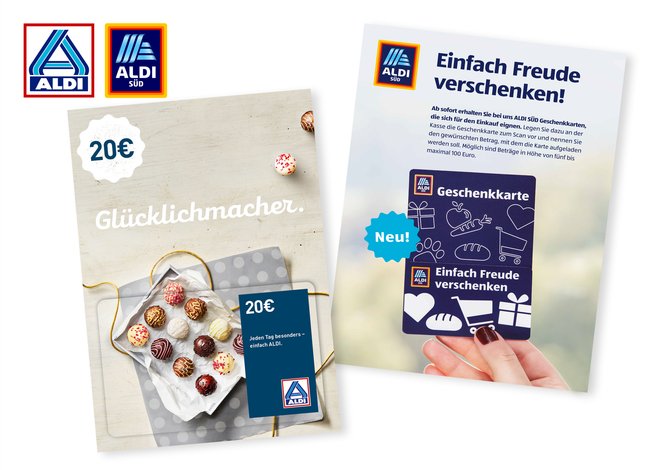 aldi gutschein geschenkarte