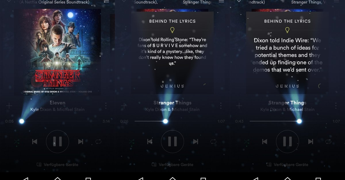 Spotify Stranger Things Modus Spotify Stranger Things Modus