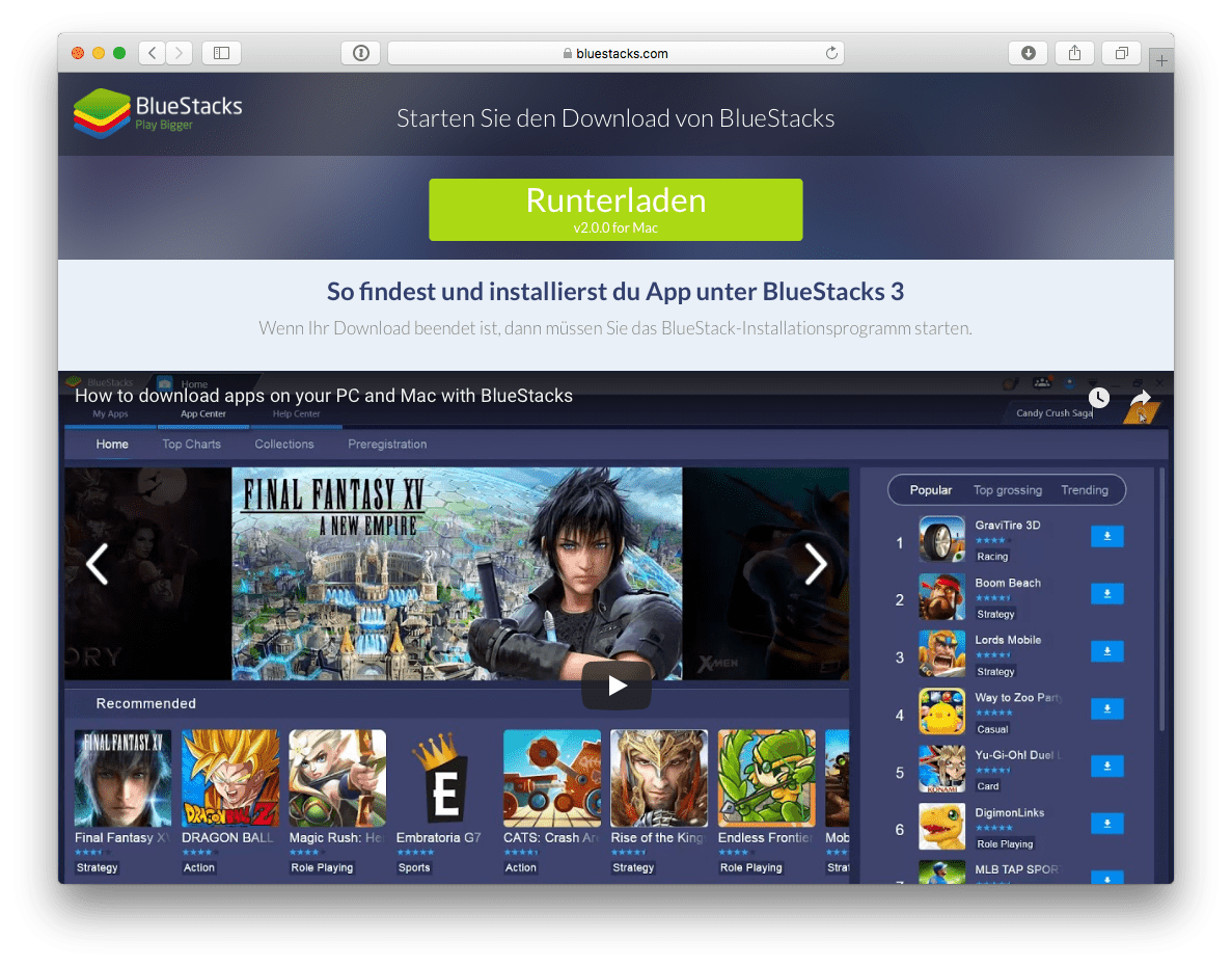 bluestacks for mac os x yosemiteei captain