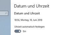 Datum & Uhrzeit einstellen (Android, iOS, Windows) – so geht's