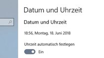 Datum & Uhrzeit einstellen (Android, iOS, Windows) – so geht's