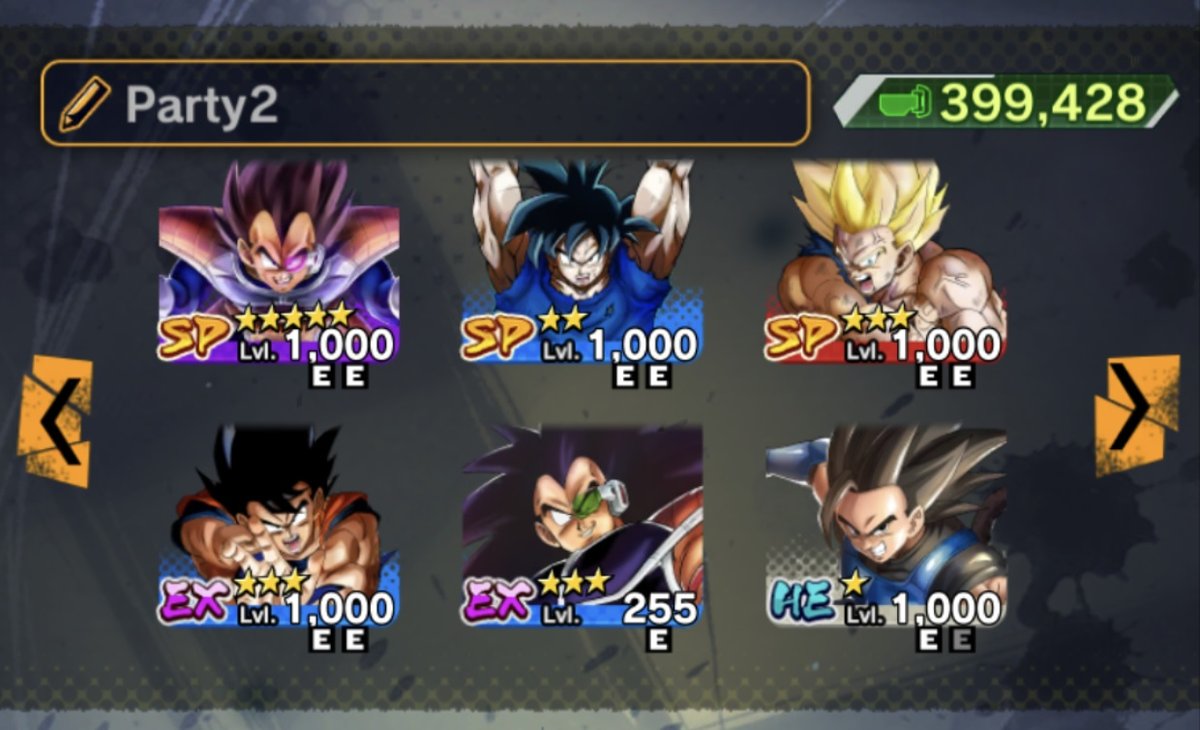 Dragon Ball Legends Bestes Team Rangliste mit den Top 5