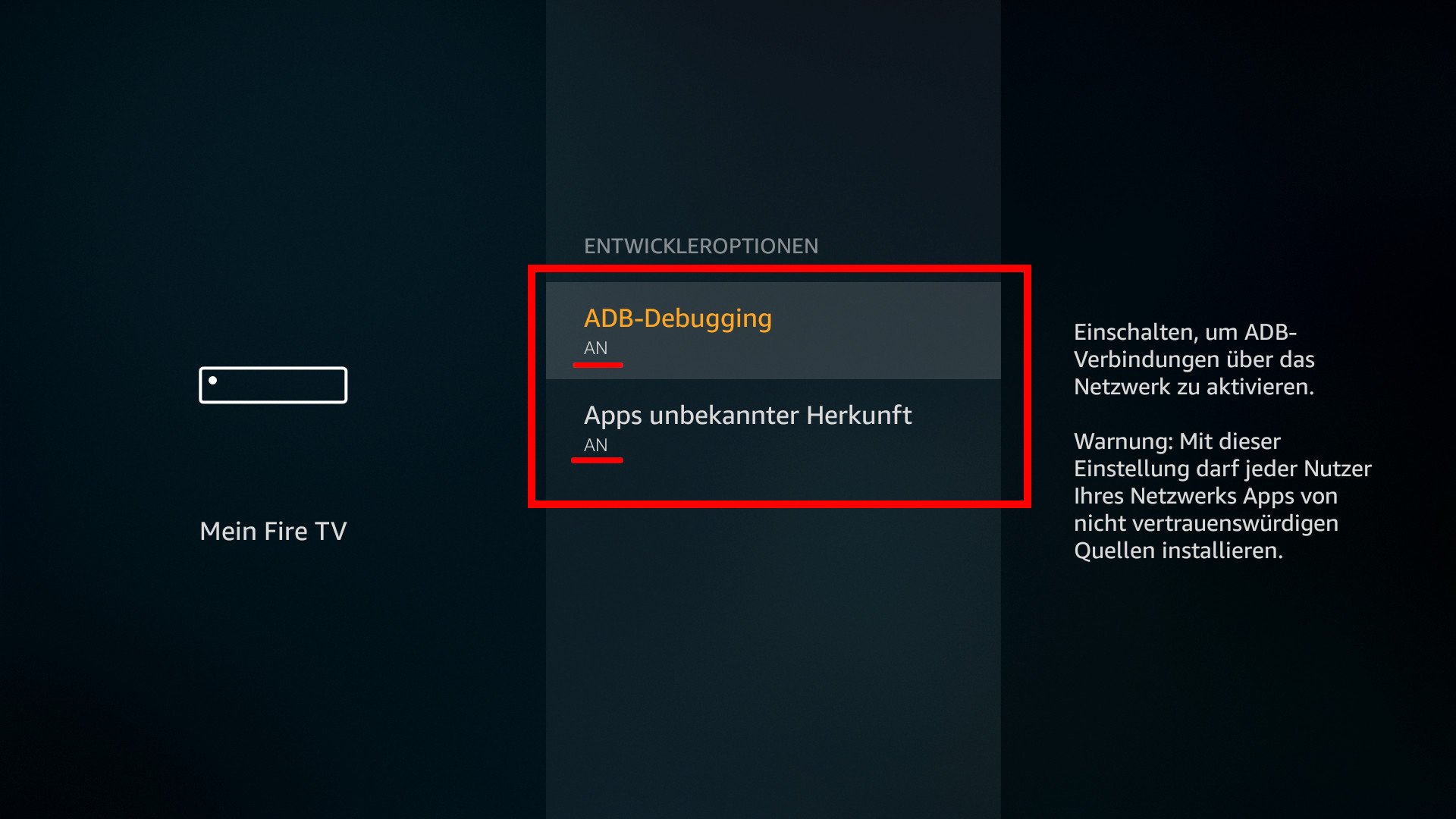 Kodi auf Fire TV (Stick) installieren – so geht's