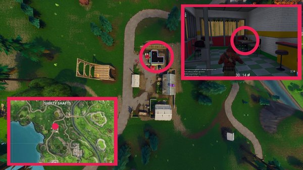 hungriger zwerg sudlich von shifty shafts - fortnite stuhl