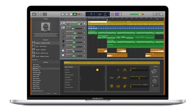 Apples Musik-App GarageBand jetzt mit kostenloser Musikschule