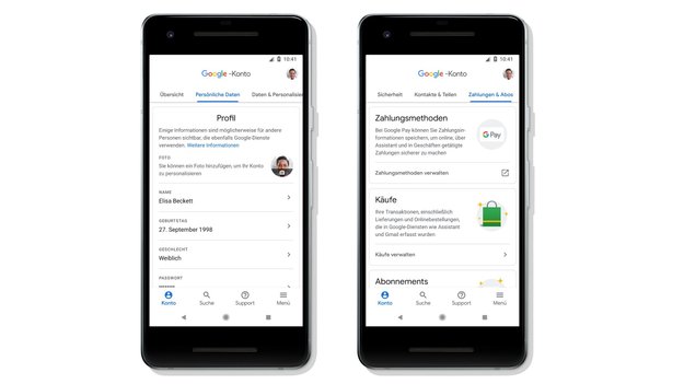 Google-Konto neu aufgelegt: So bekommt ihr mehr Kontrolle über eure Daten