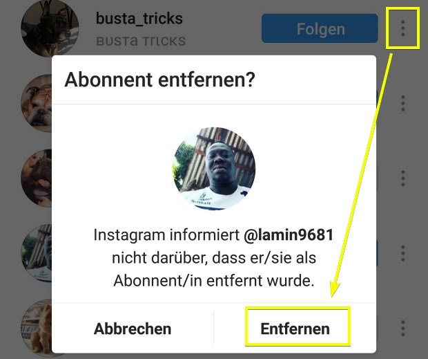 instagram-abonnenten-entfernen