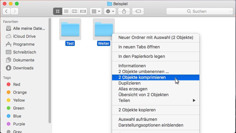 Zip-Datei öffnen, entpacken, erstellen – Windows, Mac, Linux
