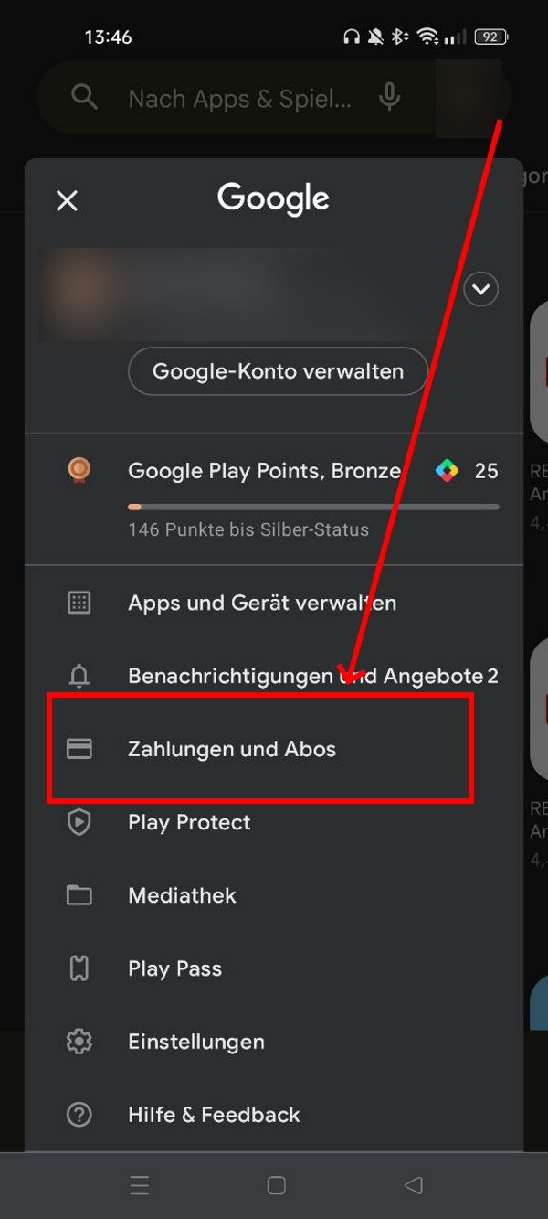 Google Play AppAbo kündigen so gehts bei Android