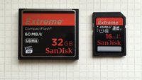 CF-Karte (CompactFlash) oder SD-Speicherkarte? Vorteile & Nachteile