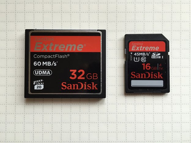 CF-Karte (CompactFlash) – Was ist das? Vorteil gegenüber SD-Speicherkarte?