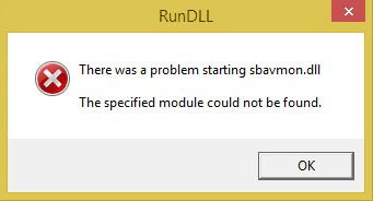 Lösung: Windows 10 – SBAVMon.dll wurde nicht gefunden