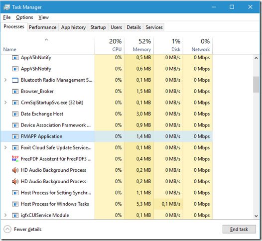 Hier seht ihr den Prozess der Datei „FMAPP.exe“. (Bildquelle: trinco.eu)