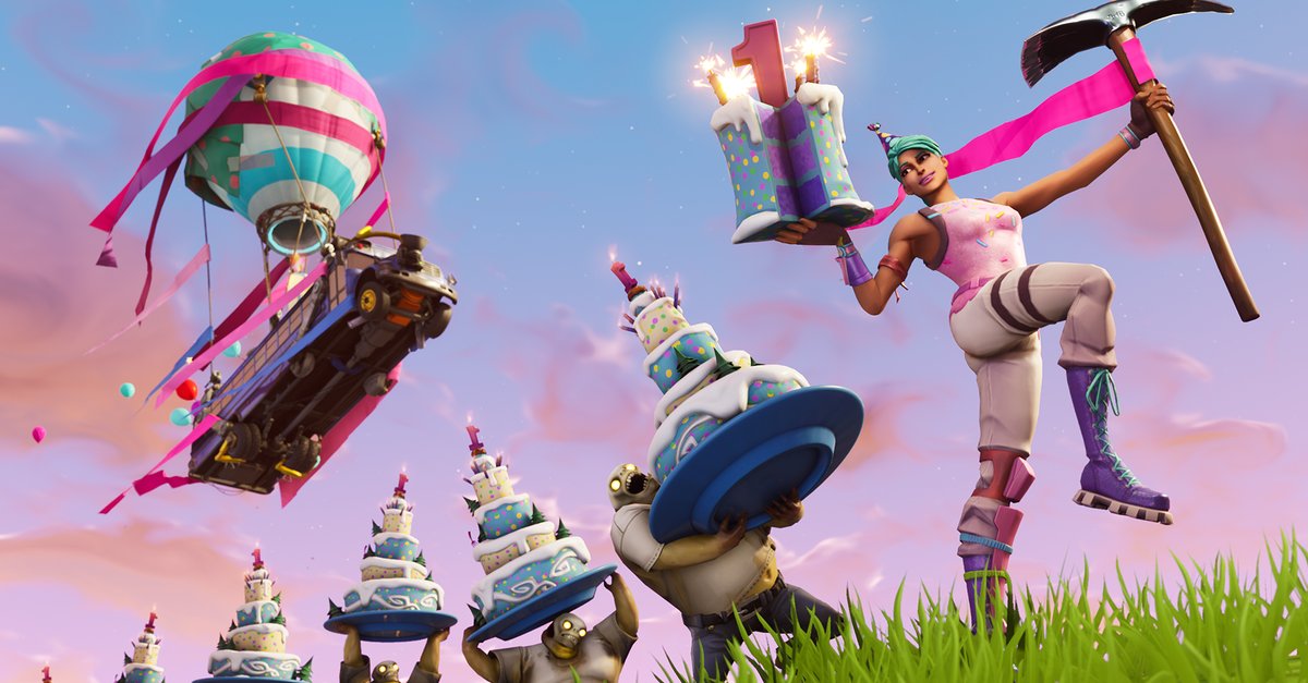 Fornite hat Geburtstag und beschert dir Herausforderungen ... - 1200 x 627 jpeg 119kB