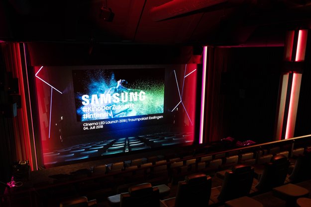 Endlich sattes Schwarz: Deutsches Kino setzt auf neue Technik von Samsung