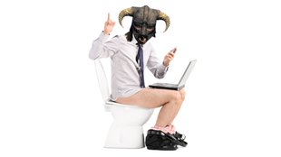 Ohne Scheiß: Skyrim gibt es jetzt wirklich für die Toilette