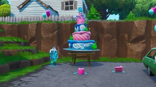 Fortnite: Alle 10 Kuchen-Fundorte auf der Karte (2. Geburtstag)