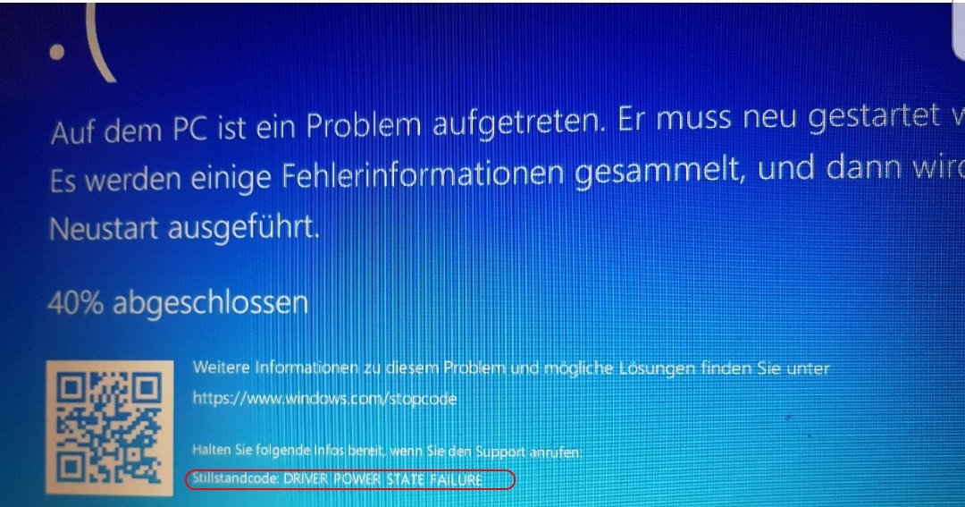Driver Power State Failure Bei Windows 10 Losungen Und Hilfe