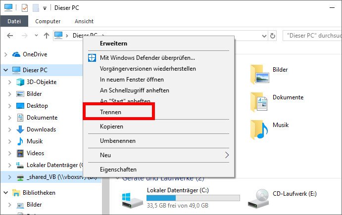 Windows 10: Netzlaufwerk verbinden – so geht's