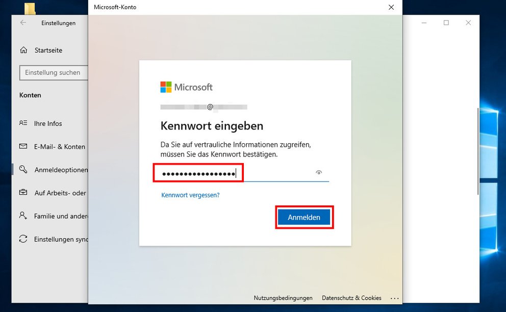 Windows 10 Passwort ändern so geht