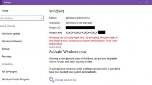 Lösung: 0x8007232B-Fehler bei Windows-Aktivierungsversuch