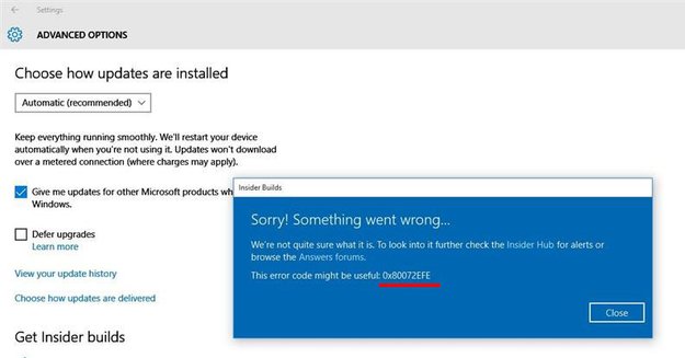 Lösung: 0x80072EFE-Fehler in Windows beheben