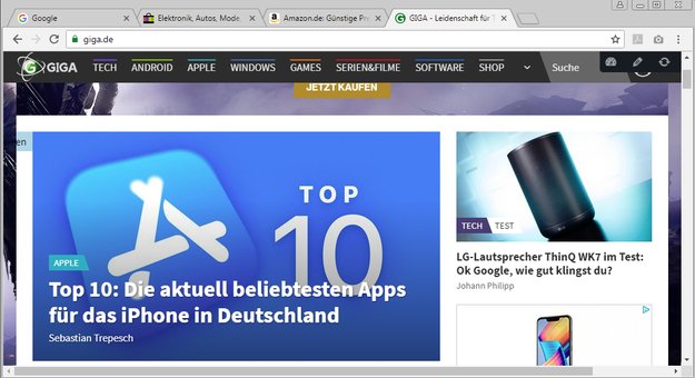 Google Chrome 69: Altes Design wiederherstellen