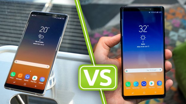 Galaxy Note 8 oder Note 9: Welches Samsung-Smartphone soll ich kaufen?