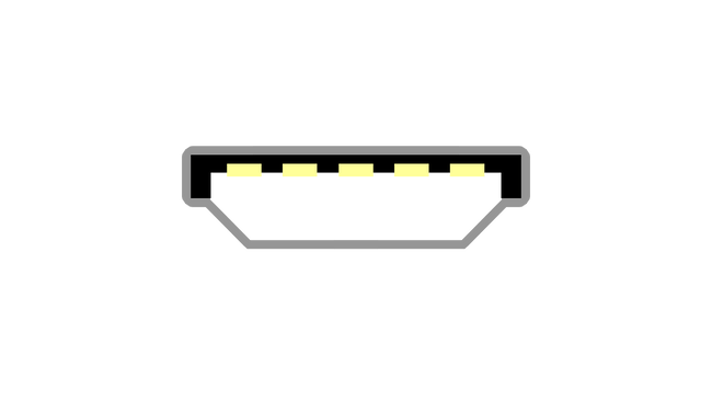 USB 2.0 Mini-A Schema Stecker