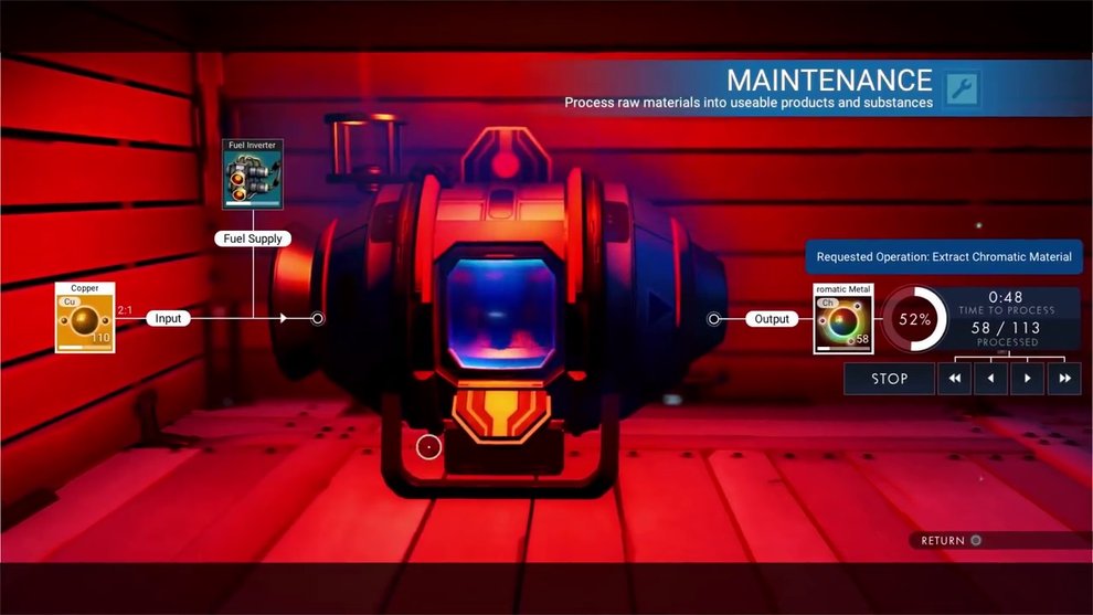 No Man's Sky Chromatisches Metall herstellen so geht's