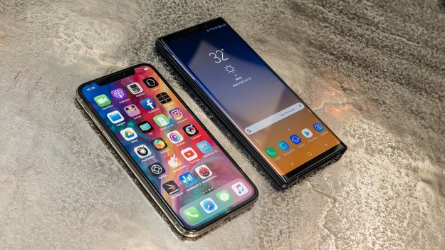 Schlappe für Samsung: iPhone X schlägt das Galaxy Note 9