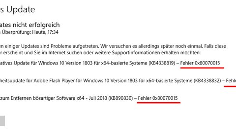 windows update stuck on initializing updates 1803
