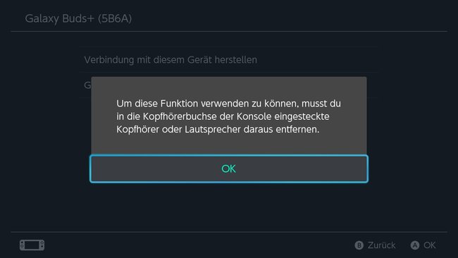 Nintendo Switch Bluetooth-Audio Headset Kopfhoerer verbinden