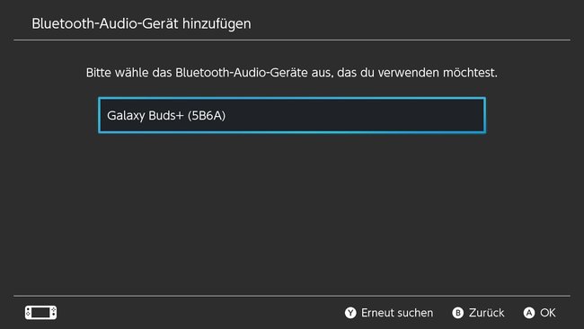 Nintendo Switch Bluetooth-Audio Headset Kopfhoerer verbinden