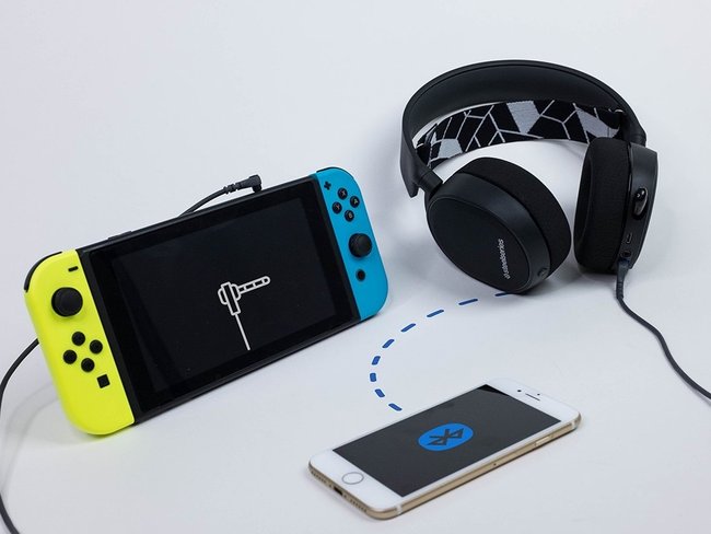 Nintendo Switch Headset Bluetooth SteelSeries Arctic 3