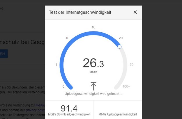 Google Speedtest: Endlich ist er da!