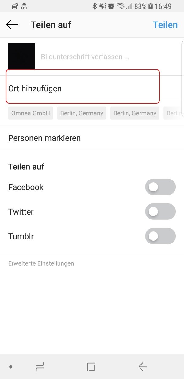 instagram-ort-hinzufuegen