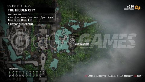 the lost city tomb raider locations map