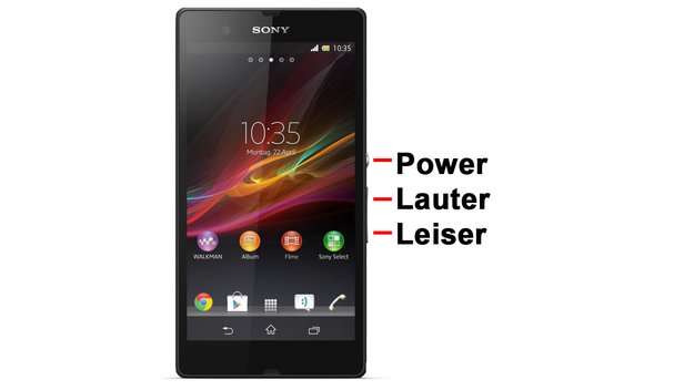 Reset beim Sony Xperia Z durchführen – so geht's