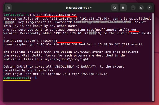 So verbindet ihr euch per SSH mit einem Computer wie dem Raspberry-Pi. (Bildquelle: GIGA)