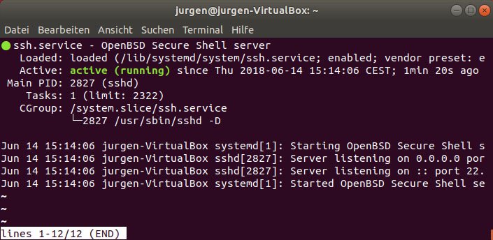 ubuntu openssh server
