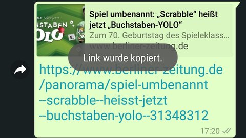 In Whatsapp Einen Link Kopieren So Geht S