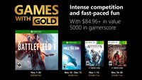 Xbox Games with Gold: Das sind die Gratis-Spiele im November 2018