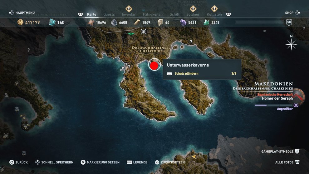 Assassins Creed Odyssey Orden Der Herrschaft Fundorte Assassin's Creed Odyssey: Xenias Schatzkarten - alle Fundorte und