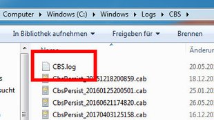 Windows: CBS.log-Datei belegt viel Speicherplatz – Löschen?