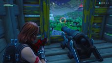 Fortnite lande zwischen 3 eisskulpturen