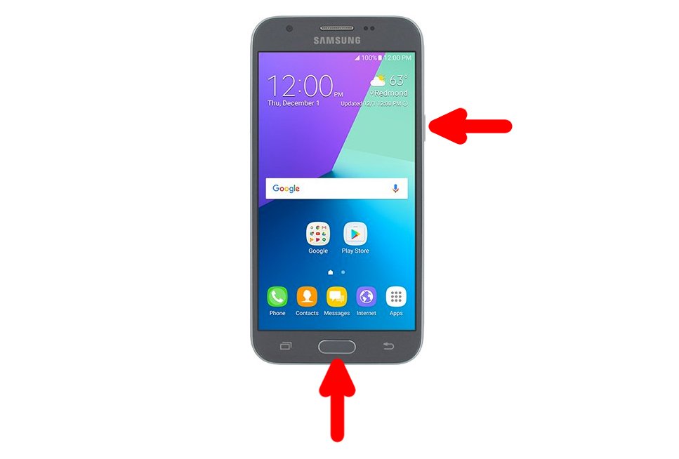Samsung Galaxy J3 Screenshot erstellen so geht's