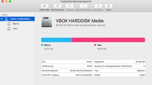 Mac: Festplatte oder Partition formatieren – so geht's