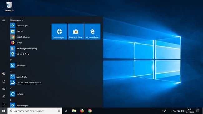 So sieht Windows 10 aus.