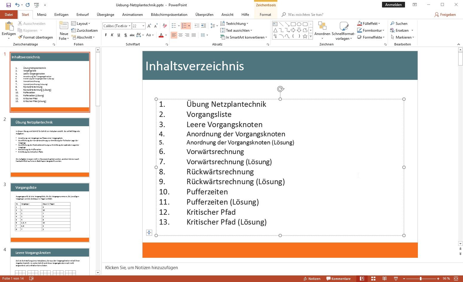 In Powerpoint Ein Inhaltsverzeichnis Erstellen So Geht S